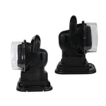 60W DC 12-24V 400LM Auto 200m Telecomando senza fili 360 gradi LED regolabile Ricerca luci / faretti ad alta baia, 60W DC 12-24V