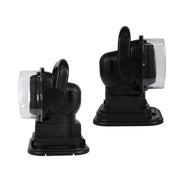 60W DC 12-24V 400LM Auto 200m Telecomando senza fili 360 gradi LED regolabile Ricerca luci / faretti ad alta baia, 60W DC 12-24V