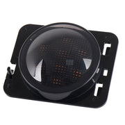 2 indicatori di direzione per sopracciglia a LED per auto SUV da 8 W DC 12 V per Jeep Wrangler JK 07-17, specifica: gruppo testa con apertura, Specification: Butt Assembly with Aperture