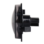 2 indicatori di direzione per sopracciglia a LED per auto SUV da 8 W DC 12 V per Jeep Wrangler JK 07-17, specifica: gruppo testa con apertura, Specification: Butt Assembly with Aperture