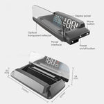 H400G Modalità GPS per auto da 3,5 pollici HUD Head-up Display Supporta visualizzazione velocità/tempo/distanza, H400G