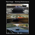 H400G Modalità GPS per auto da 3,5 pollici HUD Head-up Display Supporta visualizzazione velocità/tempo/distanza, H400G