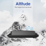 H400G Modalità GPS per auto da 3,5 pollici HUD Head-up Display Supporta visualizzazione velocità/tempo/distanza, H400G