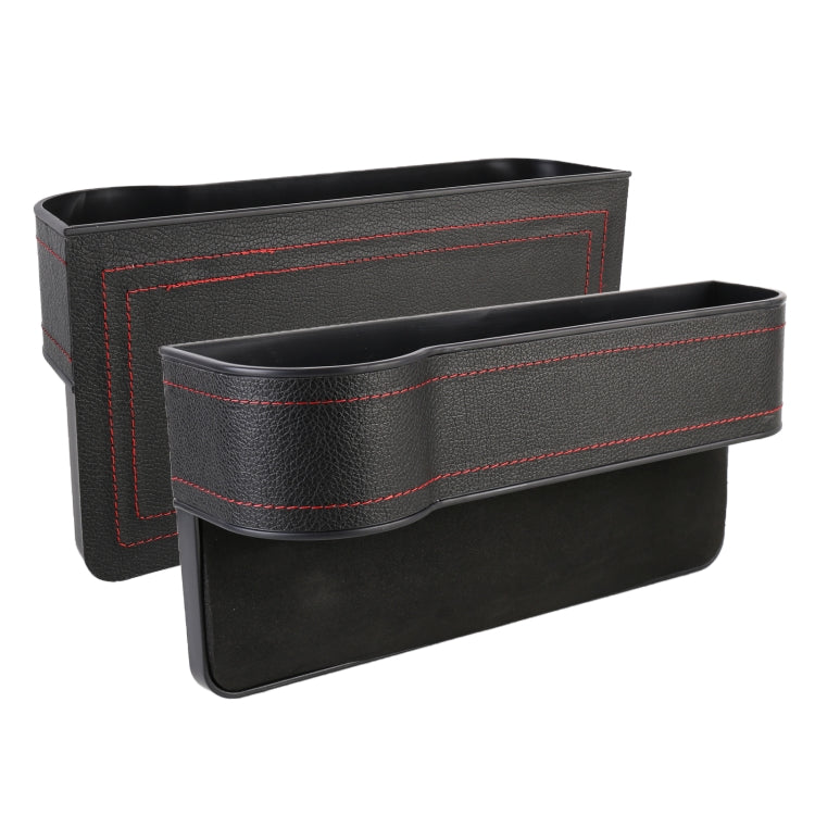 Scatola in pelle per console del sedile del conducente principale e vice conducente multifunzionale da 2 pezzi, Seat Console Leather Box (Black), Seat Console Leather Box (Beige), Seat Console Leather Box (Red), Seat Console Leather Box (Brown)