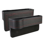 Scatola in pelle per console del sedile del conducente principale e vice conducente multifunzionale da 2 pezzi, Seat Console Leather Box (Black), Seat Console Leather Box (Beige), Seat Console Leather Box (Red), Seat Console Leather Box (Brown)