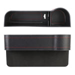 Scatola in pelle per console del sedile del conducente principale e vice conducente multifunzionale da 2 pezzi, Seat Console Leather Box (Black), Seat Console Leather Box (Beige), Seat Console Leather Box (Red), Seat Console Leather Box (Brown)