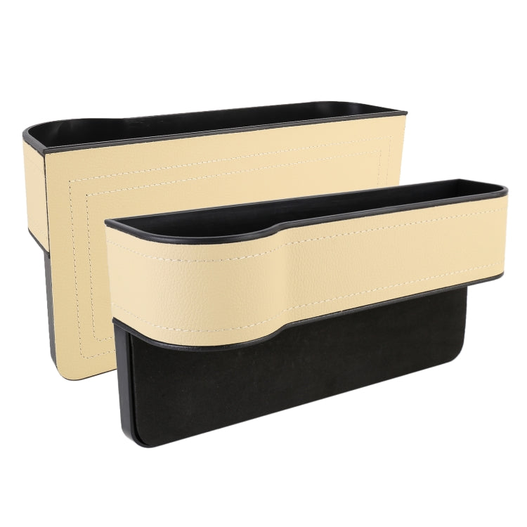 Scatola in pelle per console del sedile del conducente principale e vice conducente multifunzionale da 2 pezzi, Seat Console Leather Box (Black), Seat Console Leather Box (Beige), Seat Console Leather Box (Red), Seat Console Leather Box (Brown)