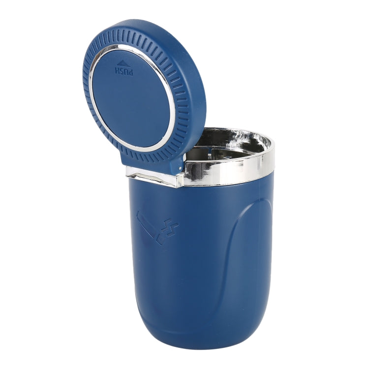 Posacenere per sigarette con rivestimento in acciaio inossidabile per auto portatile con luce, with Stainless Steel Liner