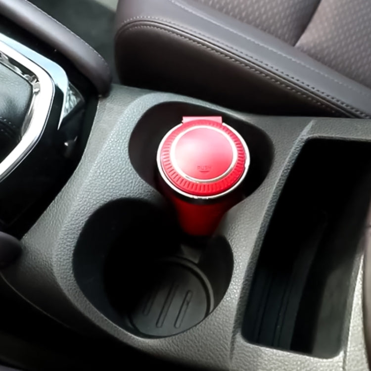 Posacenere per sigarette con rivestimento in acciaio inossidabile per auto portatile con luce, with Stainless Steel Liner