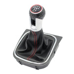 Pomello del cambio con leva del cambio per pallamano per auto per Volkswagen Golf 6, posizione del cambio: 5 stalli, 5-stall