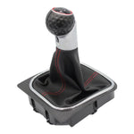 Pomello del cambio con leva del cambio per pallamano per auto per Volkswagen Golf 6, posizione del cambio: 5 stalli, 5-stall