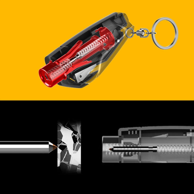 Taglierina per cintura di sicurezza per interruttore di finestra di emergenza portatile multifunzionale per auto