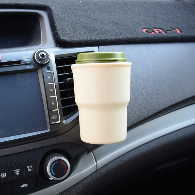 Portabicchieri multifunzionale per auto, scatola portaoggetti appesa, porta cellulare, presa d'aria, pattumiera