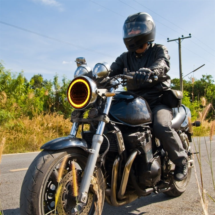Accessori per la modifica dei fari LED da 5,75 pollici in cristallo per motociclette, Crystal