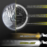 Accessori per la modifica dei fari LED da 5,75 pollici in cristallo per motociclette, Crystal