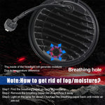 Accessori per la modifica dei fari LED da 5,75 pollici in cristallo per motociclette, Crystal