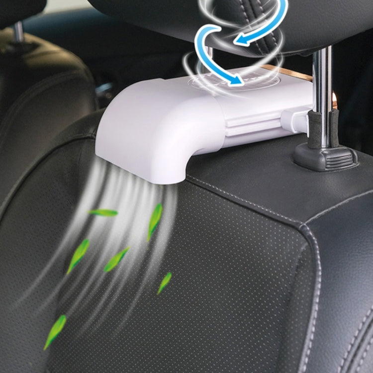 Artefatto di raffreddamento della ventola per auto da 5 W per il cuscino del sedile radiante dell'auto, 1 PC(Black), 1 PC (White)