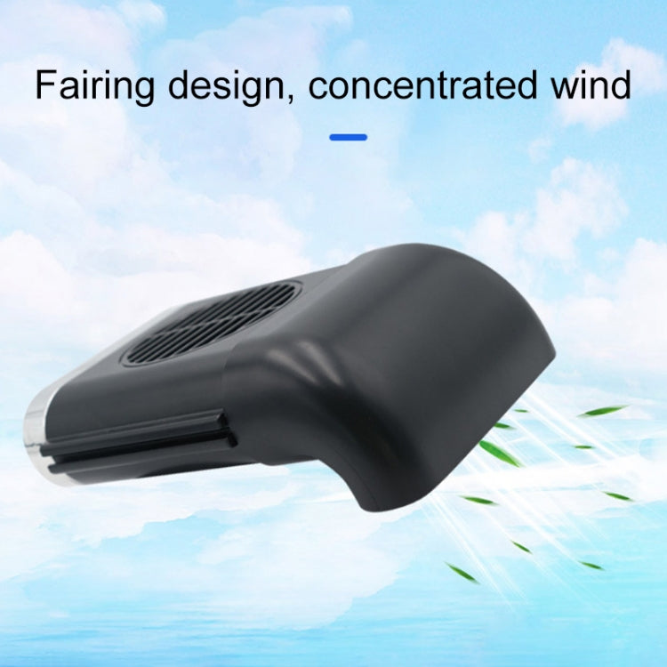 Artefatto di raffreddamento della ventola per auto da 5 W per il cuscino del sedile radiante dell'auto, 1 PC(Black), 1 PC (White)