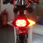 Luce posteriore per bicicletta con telecomando wireless, ricaricabile tramite USB, per bicicletta, Wireless RC Bike Tail Light