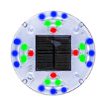 2 luci di avvertimento di collisione posteriore per auto con luce lampeggiante a LED solare, versione magnetica potente e costantemente luminosa, 2 PCS Constantly Bright Version