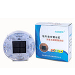 2 luci di avvertimento di collisione posteriore per auto con luce lampeggiante a LED solare, versione magnetica potente e costantemente luminosa, 2 PCS Constantly Bright Version