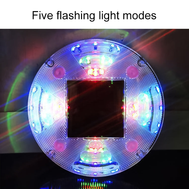 2 luci di avvertimento di collisione posteriore per auto con luce lampeggiante a LED solare, versione magnetica potente e costantemente luminosa, 2 PCS Constantly Bright Version