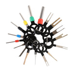 21 in 1 Spina per auto Circuito Cablaggio Terminale Estrazione Pick Connettore Crimp Pin Indietro Ago Rimuovi strumento, 21 in 1