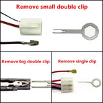 21 in 1 Spina per auto Circuito Cablaggio Terminale Estrazione Pick Connettore Crimp Pin Indietro Ago Rimuovi strumento, 21 in 1