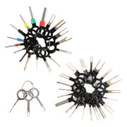41 in 1 Spina per auto Circuito Cablaggio Terminale Estrazione Pick Connettore Crimp Pin Indietro Ago Rimuovi strumento, 41 in 1