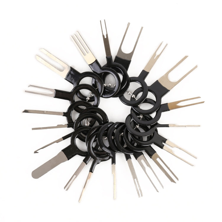 59 in 1 Spina per auto Circuito Cablaggio Terminale Estrazione Pick Connettore Crimp Pin Indietro Ago Rimuovi strumento, 59 in 1