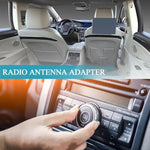 Cavo prolungato per antenna per amplificatore radio FM stereo elettronico per auto, lunghezza: 5 m, Length: 5m