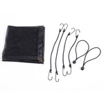 Barra di sicurezza per barriera posteriore per rete di protezione per animali domestici per auto, dimensioni: 115 x 62 cm, Car Pet Protection Net