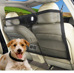 Barra di sicurezza per barriera posteriore per rete di protezione per animali domestici per auto, dimensioni: 115 x 62 cm, Car Pet Protection Net