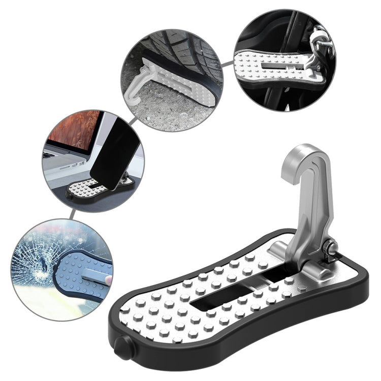 Cuscinetti multifunzionali per pedali davanzale della portiera dell'auto con martello di sicurezza, Pedals Pads with Safety Hammer (Black), Pedals Pads with Safety Hammer (Green), Pedals Pads with Safety Hammer (Red)                                    ...