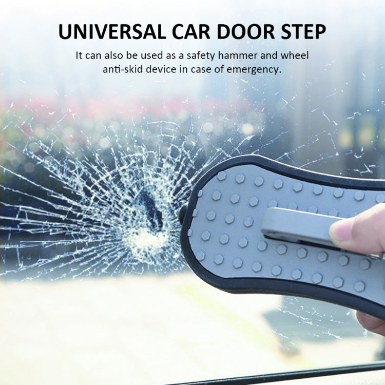 Cuscinetti multifunzionali per pedali davanzale della portiera dell'auto con martello di sicurezza, Pedals Pads with Safety Hammer (Black), Pedals Pads with Safety Hammer (Green), Pedals Pads with Safety Hammer (Red)                                    ...