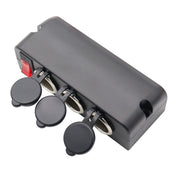 Presa accendisigari per auto 3 in 1 12-24V 16A con controllo dell'interruttore di protezione da sovraccarico, 3 in 1 12-24V 16A