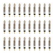 30 pezzi VT-002 Nucleo valvola francese staccabile per bicicletta. Stile: a righe, Ruled