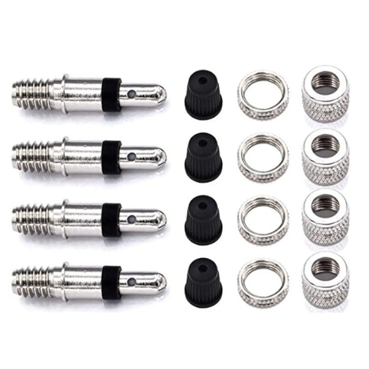 2 set (16 in 1) nucleo valvola tedesco per bicicletta, 16 in 1