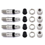 2 set (16 in 1) nucleo valvola tedesco per bicicletta, 16 in 1