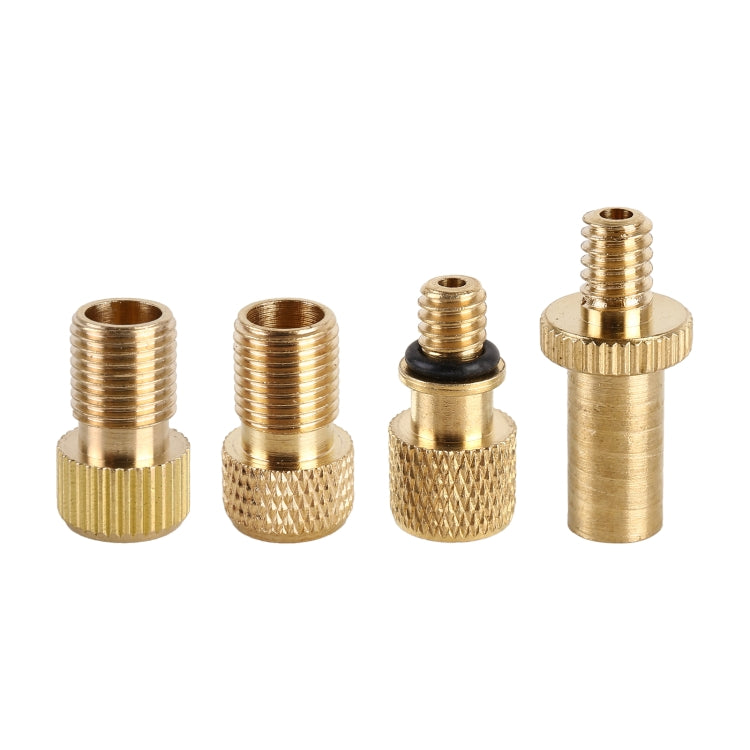 3 set (4 in 1 B) Adattatore per gonfiaggio Bocca francese / Bocca americana / Adattatore per ago di gonfiaggio bocca britannica, 4 in 1 B