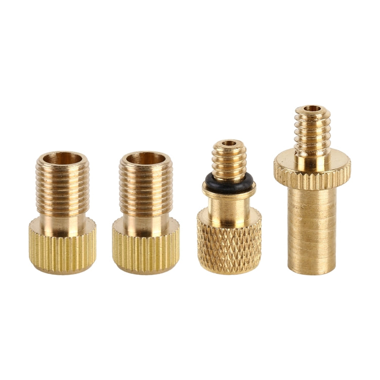 3 set (4 in 1 C) Adattatore per gonfiaggio Bocca francese / Bocca americana / Adattatore per ago di gonfiaggio bocca britannica, 4 in 1 C