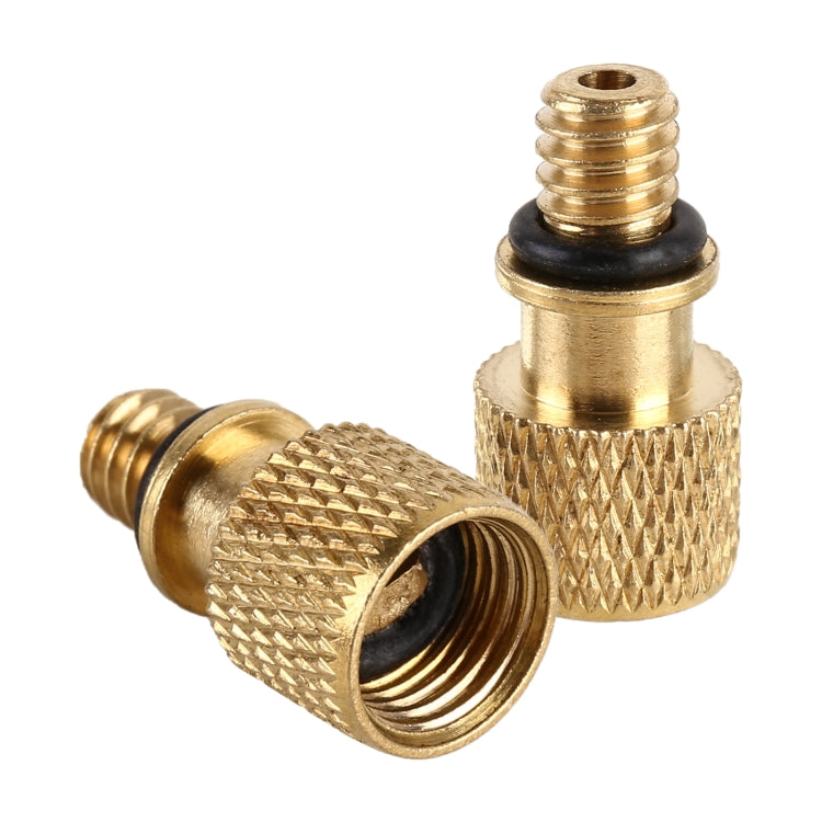 2 set (16 in 1 A) Adattatore per gonfiaggio Bocca francese / Bocca americana / Adattatore per ago di gonfiaggio bocca britannica, 16 in 1 A