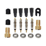 Set di adattatori per nucleo valvola francese da 17 pezzi/set, 17 in 1