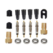 Set di adattatori per nucleo valvola francese da 17 pezzi/set, 17 in 1