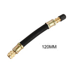 Tubo di prolunga gonfiabile per valvola del vuoto per auto da 5 pezzi, lunghezza: 120 mm, 120mm