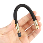 Tubo di prolunga gonfiabile per valvola del vuoto per auto da 5 pezzi, lunghezza: 120 mm, 120mm