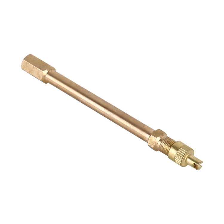 Tubo di prolunga gonfiabile per valvola pneumatici per auto da 5 pezzi, lunghezza: 100 mm, 100mm, Pure Copper