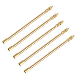 Tubo di prolunga gonfiabile per valvola pneumatici per auto da 5 pezzi, lunghezza: 180 mm, 180mm, Pure Copper