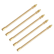 Tubo di prolunga gonfiabile per valvola pneumatici per auto da 5 pezzi, lunghezza: 180 mm, 180mm, Pure Copper