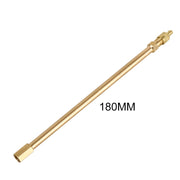 Tubo di prolunga gonfiabile per valvola pneumatici per auto da 5 pezzi, lunghezza: 180 mm, 180mm, Pure Copper